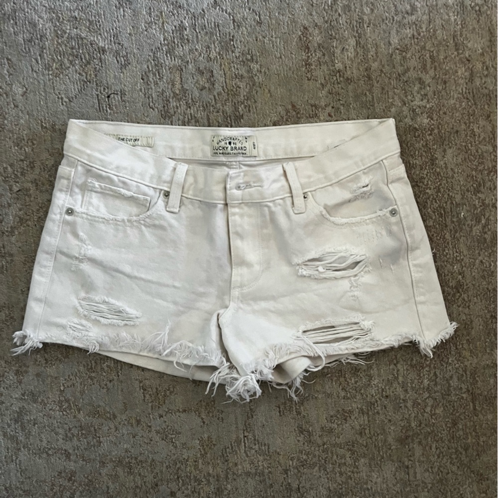 Lucky brand cutoff shorts. Size 27